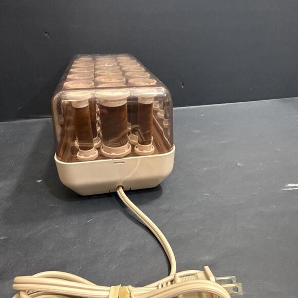 VTG Clairol Custom CareSetter Flocked Velvet Hot Rollers Curlers Pageant Hair - Picture 3 of 10